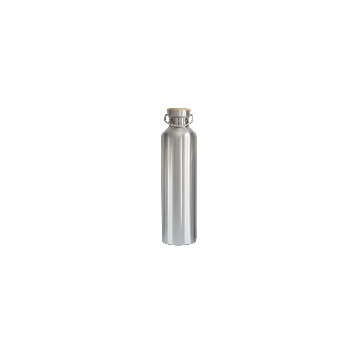 Pandoo Nerezová termoska s bambusovým víčkem 1000 ml