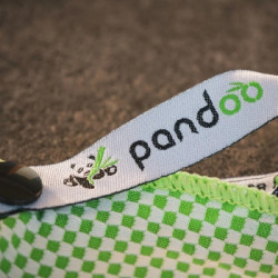Pandoo Rychleschnoucí osuška s bambusovými vlákny s aktivním uhlím fialová XL