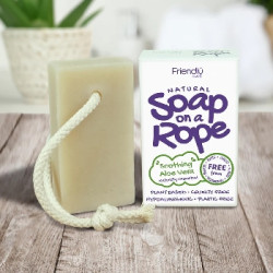 Friendly Soap přírodní mýdlo aloe vera na šnůrce 125 g