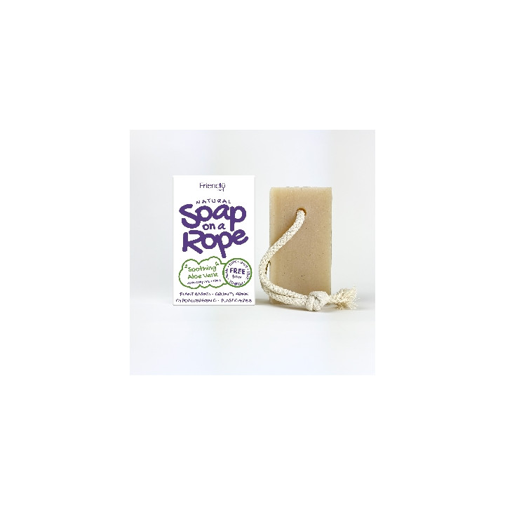 Friendly Soap přírodní mýdlo aloe vera na šnůrce 125 g