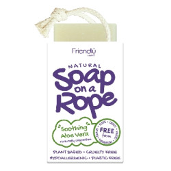Friendly Soap přírodní mýdlo aloe vera na šnůrce 125 g