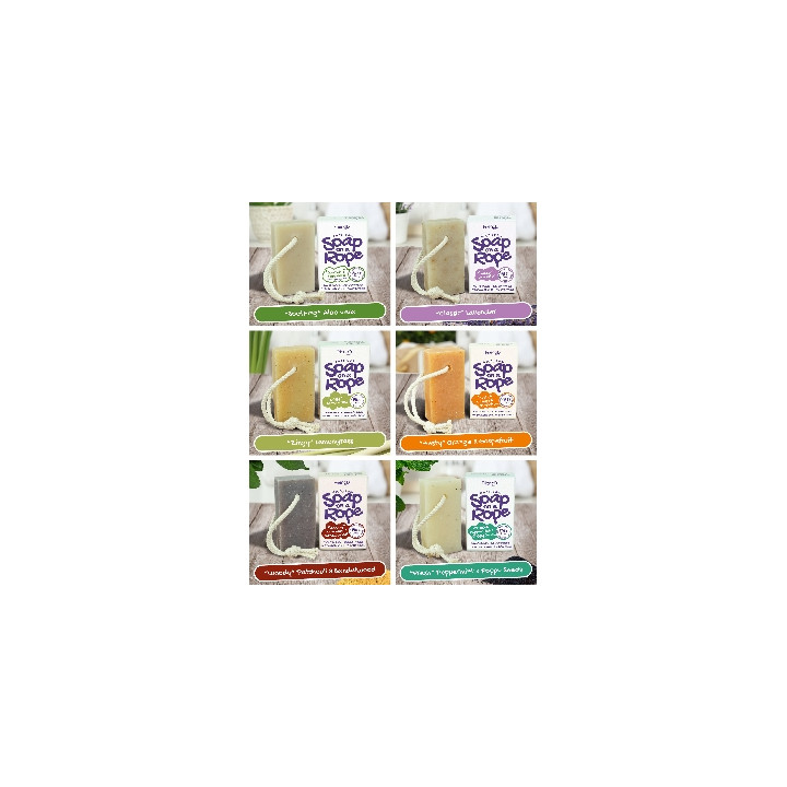 Friendly Soap přírodní mýdlo aloe vera na šnůrce 125 g