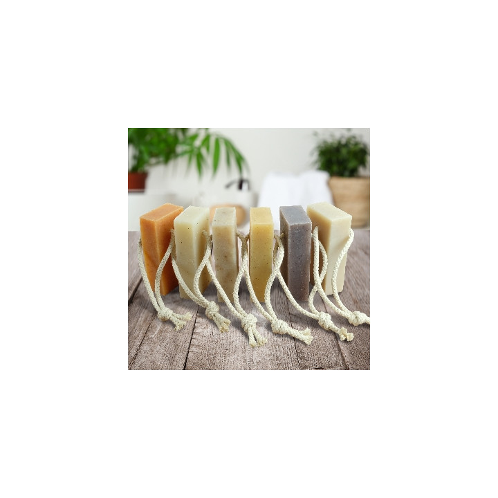 Friendly Soap přírodní mýdlo levandule na šnůrce 125 g