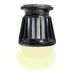 POWERplus Fly LED kempingové světlo s integrovaným lapačem hmyzu