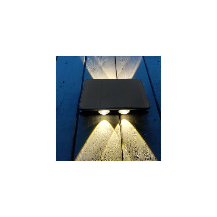 POWERplus Weasel Solární nástěnné osvětlení 4 LED