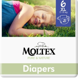 Moltex Pure and Nature XL 13-18 kg 21 ks