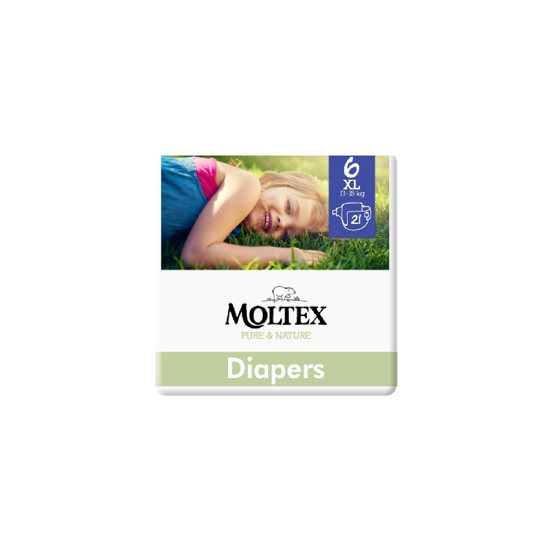 Moltex Pure and Nature XL 13-18 kg 21 ks