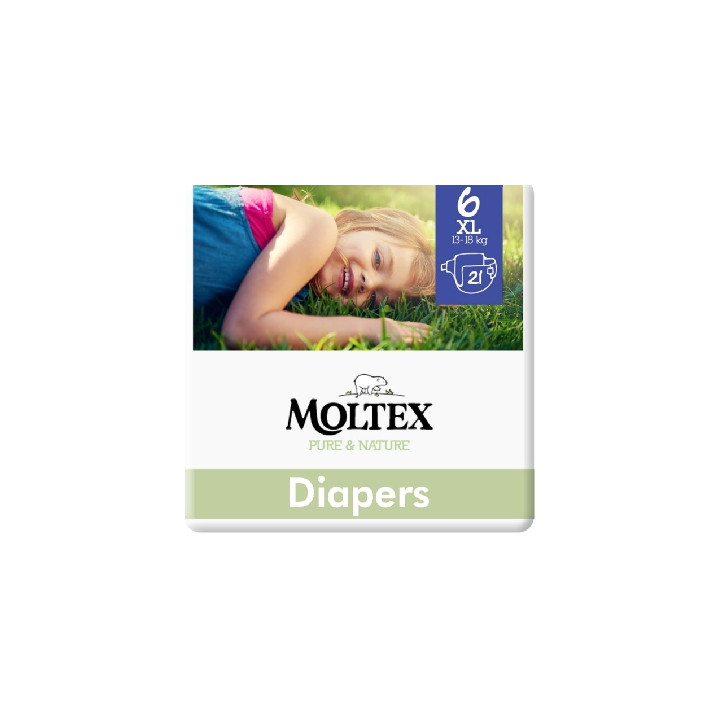 Moltex Pure and Nature XL 13-18 kg 21 ks