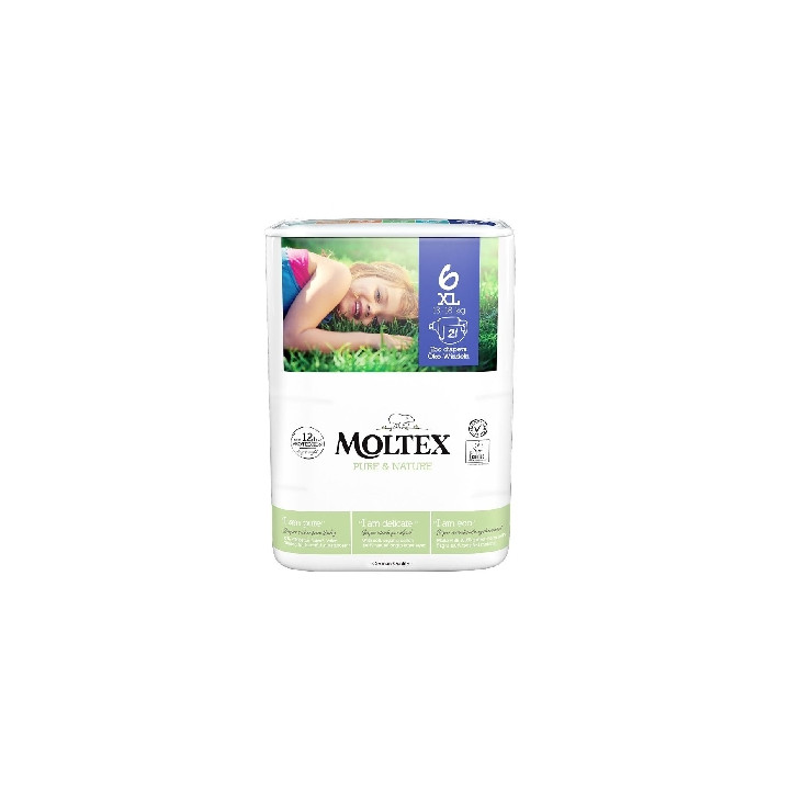 Moltex Pure and Nature XL 13-18 kg 21 ks