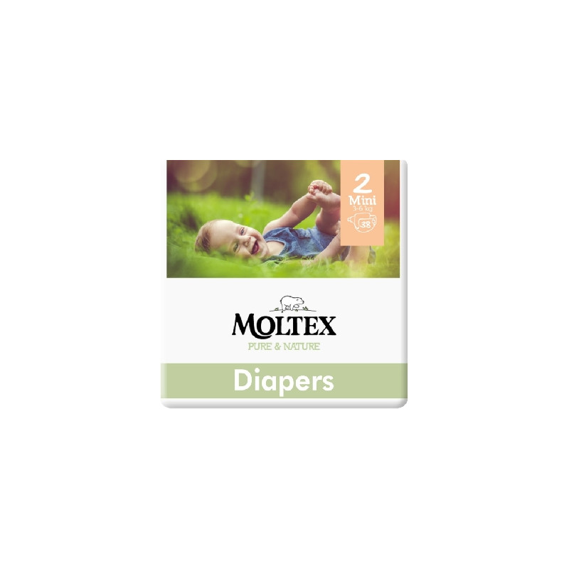Moltex Pure and Nature Mini 3-6 kg Ekonomické balení 4 x 38 ks