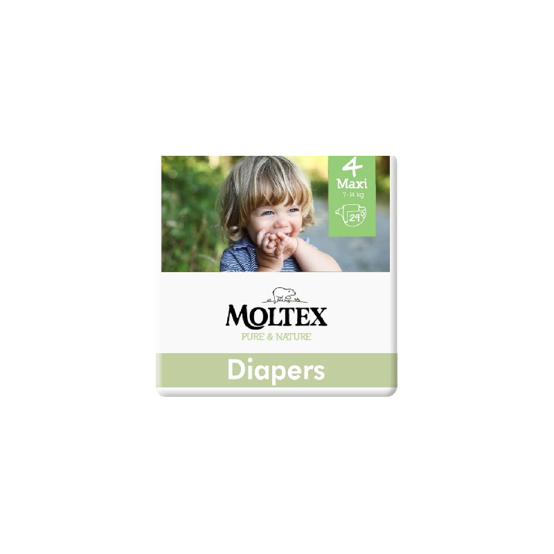 Moltex Pure and Nature Maxi 7-14 kg  Ekonomické balení 6 x 29 ks