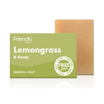 Friendly Soap přírodní mýdlo citronová tráva a konopí