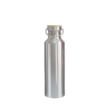 Pandoo Nerezová termoska s bambusovým víčkem 750 ml