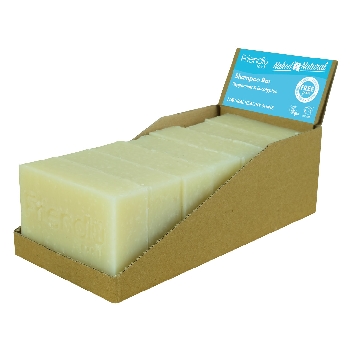 Friendly Soap přírodní mýdlo na vlasy máta a eukalyptus 7ks zero waste balení