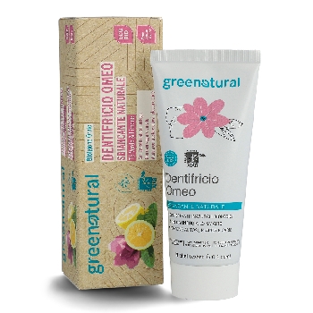 Greenatural Homeopatická zubní pasta zelený čaj a citron BIO 75 ml