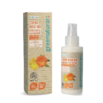 Greenatural Hydratační krém na ruce aloe vera a měsíček BIO 100 ml