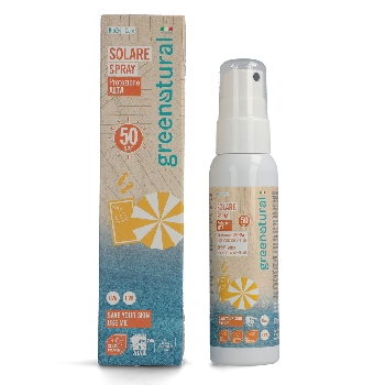 Greenatural Opalovací mléko ve spreji SPF 50 100 ml