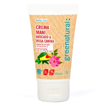 Greenatural Ochranný krém na ruce avokádo a šípek BIO 75 ml