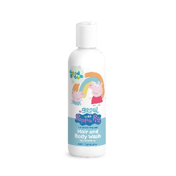 Good Bubble Prasátko Peppa Dětská mycí emulze a šampón Ostružiník moruška 200ml