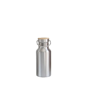 Pandoo Nerezová termoska s bambusovým víčkem 350 ml