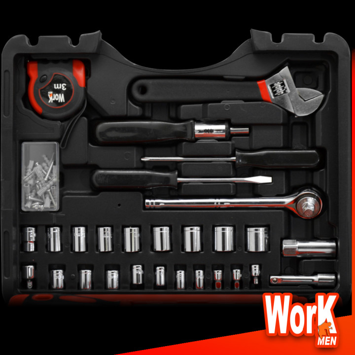 Malette à outils 146 pièces - Elem Technic