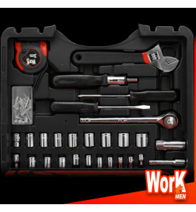 Malette à outils 146 pièces - Elem Technic