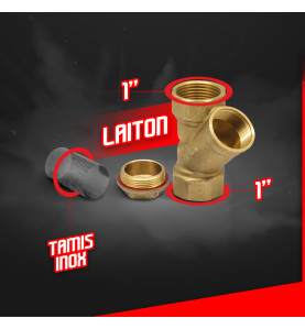 Préfiltre incliné 1'' - Master Pumps