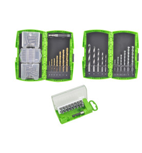 Coffret perçage-vissage 74pcs - Constructor