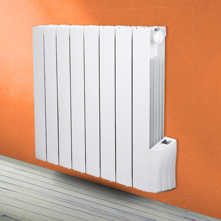 Radiateur à inertie fluide 1200W 8 éléments - Warm Tech