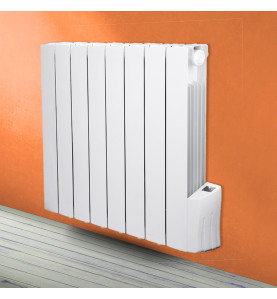 Radiateur à inertie fluide 1200W 8 éléments - Warm Tech