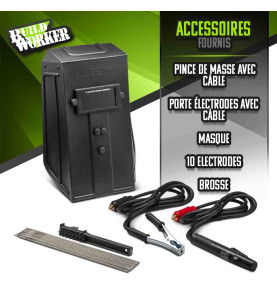 Poste à souder Inverter 100A + 10 électrodes