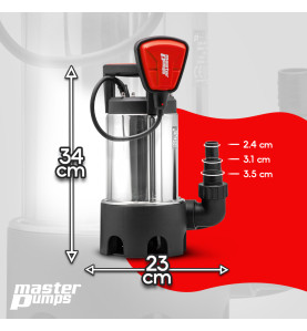Pompe vide caves eaux chargées 750W - Master Pumps