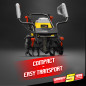 Motobineuse électrique 1500W - 6 Fraises - Gardeo