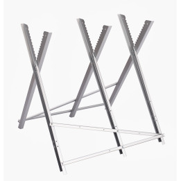 Tréteau pour bûches Largeur 80cm - Max 150KG