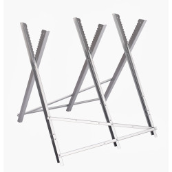 Tréteau pour bûches Largeur 80cm - Max 150KG
