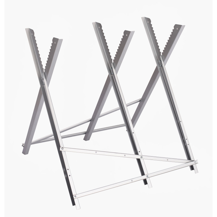 Tréteau pour bûches Largeur 80cm - Max 150KG