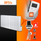 Radiateur a inertie fluide 2000W 12 éléments - Warm Tech