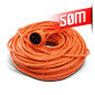 Allonge électrique 50m-3g*1.5mm2 Orange - I-Watts