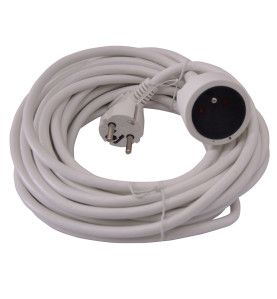 Allonge électrique 10m-3g*1.5mm2 Blanc - I-Watts