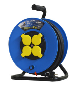 Enrouleur 4prises-h07rn-3g1.5mm²-40m - I-Watts Pro