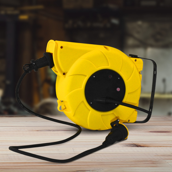 Enrouleur electrique automatique 20m-3g1.5mm