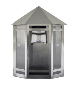Demi applique Inox E27 60W - I-Watts Outdoor
