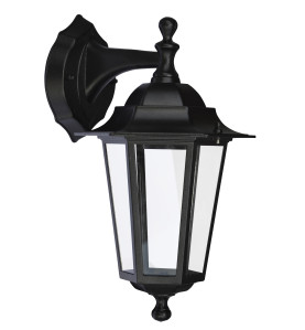 APPLIQUE DESCENDANTE E27 60W - NOIR