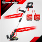 Coupe bordures sans fil 20V Batterie Lithium 2000mAh - 25cm - Elem Garden
