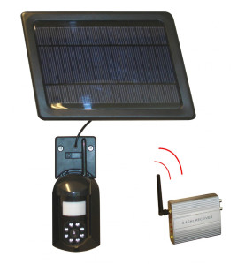 Camera de surveillance sans fil solaire
