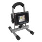 Spot LED rechargeable 10W sur base