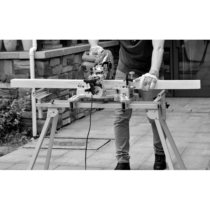Pied pour scie à onglet 195x53x92cm - Work Men