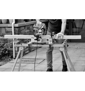 Pied pour scie à onglet 195x53x92cm - Work Men