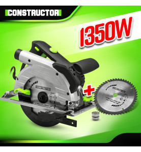 Scie circulaire 1350W - 190mm - Constructor