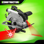 Scie circulaire 1350W - 190mm - Constructor